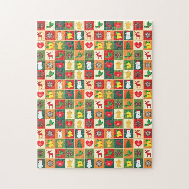 Impossible Christmas jigsaw puzzle (Vertical)