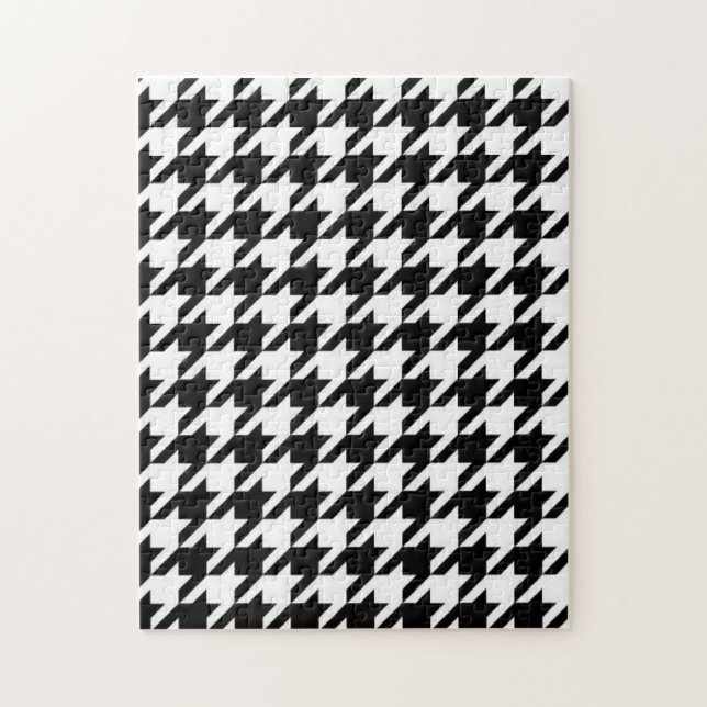 IMPOSSIBLE CLASSIC HOUNDSTOOTH PATTERN PUZZLE (Vertical)