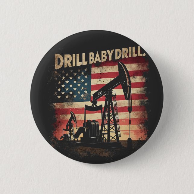 Impossible Is What We Do Best Trump 4th July  2 Inch Round Button (Front)