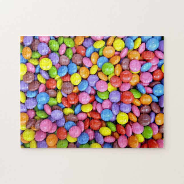 Impossible Jigsaw Puzzles with Colourful Sweets (Horizontal)