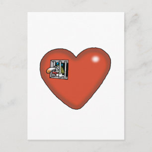 Impossible Love - Love Prisoner Postcard