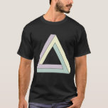 Impossible Penrose Triangle T-Shirt<br><div class="desc">The Penrose triangle.</div>