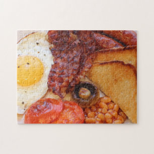 Impossible petit déjeuner anglais complet puzzle p