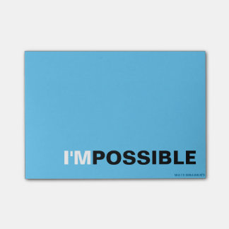 I'MPOSSIBLE POST-IT NOTES