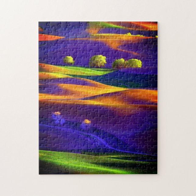 Impossible Puzzle - Colourful Countryside (Vertical)