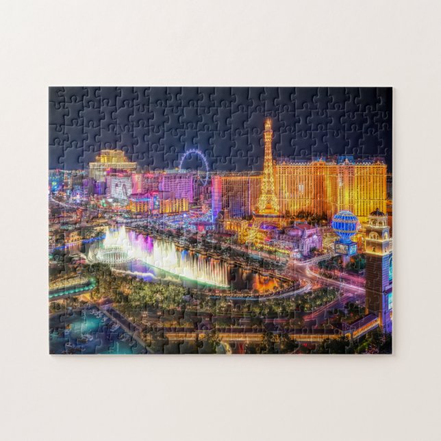 Impossible Puzzle - Las Vegas Strip By Night (Horizontal)