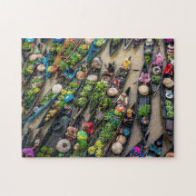Impossible Puzzle - Marché flottant