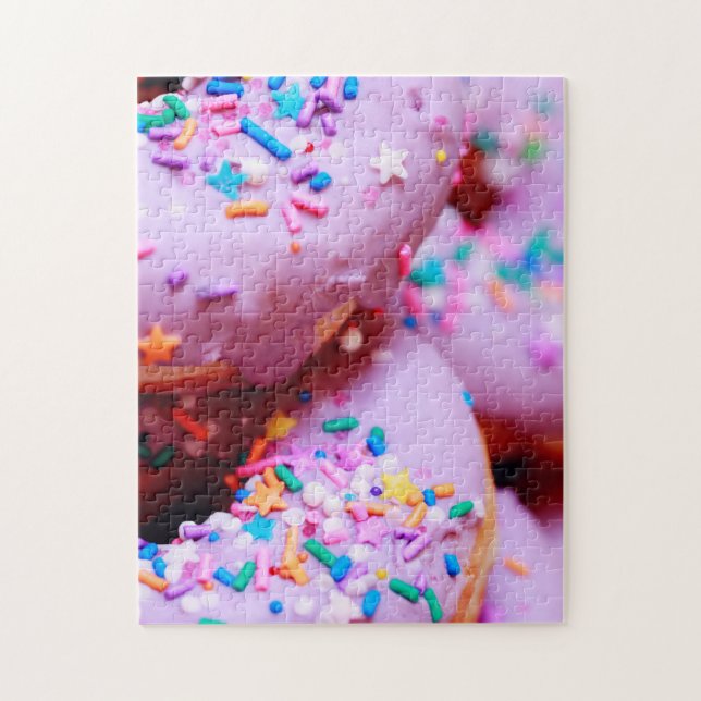 Impossible Puzzle - Pink Doughnuts (Vertical)