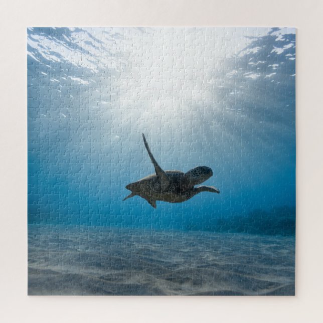 Impossible Puzzle - Sea Turtle (Vertical)