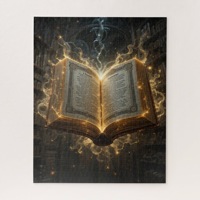 impossible puzzle -The Self-Reading Book (Vertical)