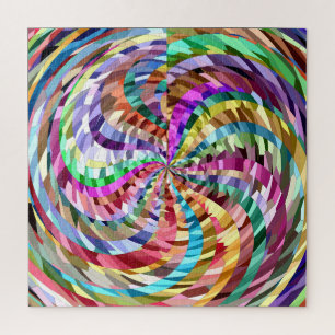 Impossible Puzzle: Vortex Mosaic Jigsaw Puzzle