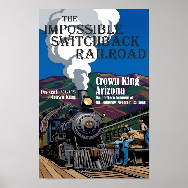 Impossible Switchback Railroad Poster (Front)