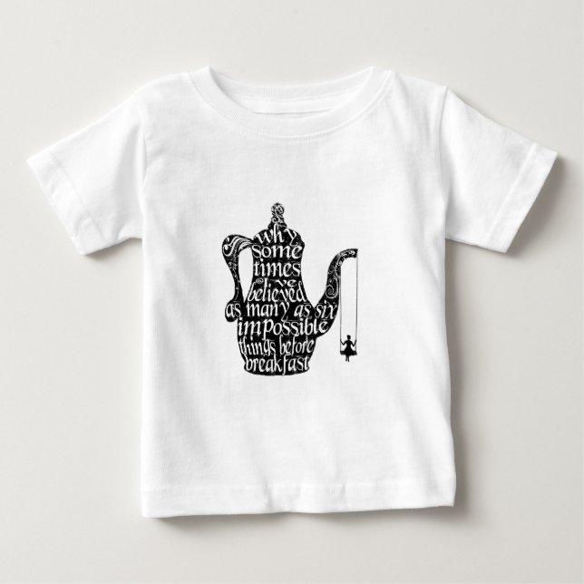 Impossible things baby T-Shirt (Front)