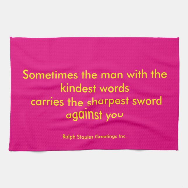 Impostor Kitchen Towel (Horizontal)