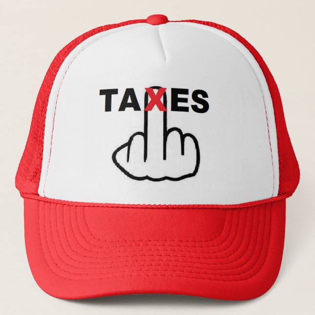 Impôts casquettes trop élevés (Devant)