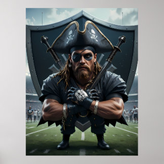 Impresión de Arte de Olas Retro Vibrantes - Diseño Poster