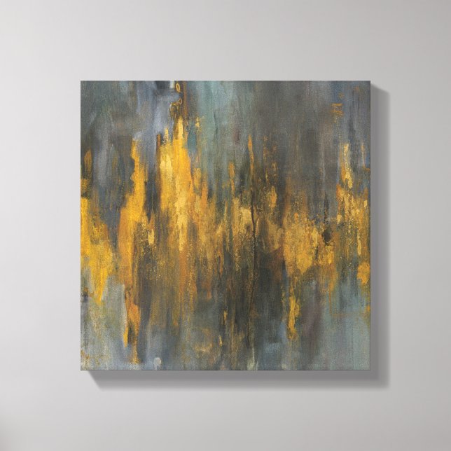 Impression abstraite de Black and Gold | Nai (Recto)