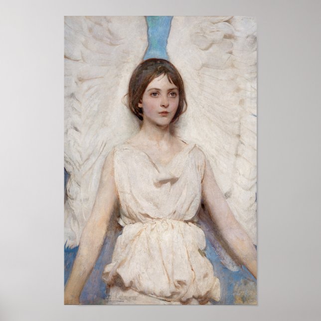 Impression Angel vintage - Abbott Handerson Thayer (Devant)