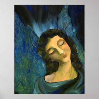 Impression Angle bleu