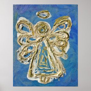 Impression Angle bleu