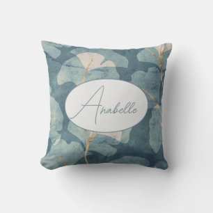 Impression aquarelle coussin personnalisée