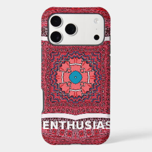 Impression artistique de motif Ajrak de la culture