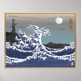 Impression artistique "The Wave" (27,9 po x 21,6 p