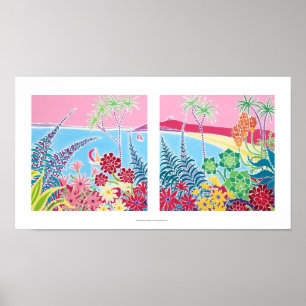 Impression artistique : Tresco, Isles of Scilly, C