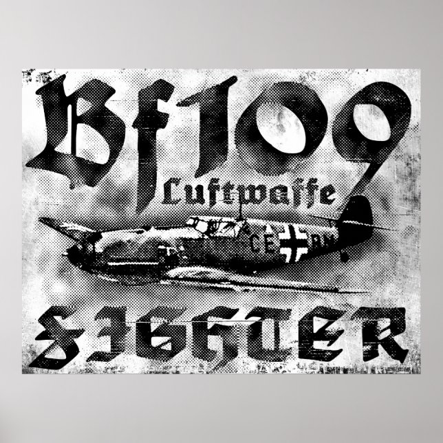 Impression Bf 109 (Devant)