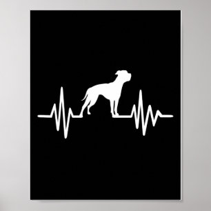 Impression Bulldog Retro Américain   Bel cadeau