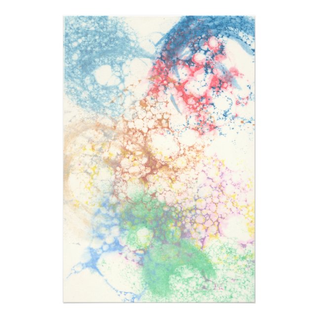 Impression bulle aquarelle (Devant)