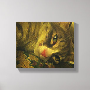 Impression Canvas Cat