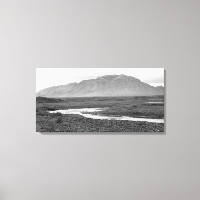 Impression Canvas Islande (Recto)