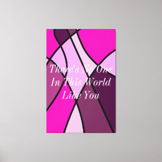 Impression Canvas unique