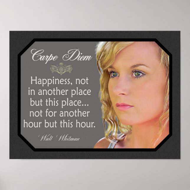 Impression Carpe Diem (Devant)