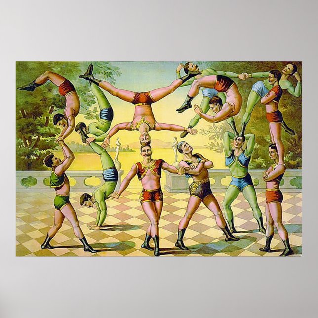 Impression Cirque vintage. (Devant)