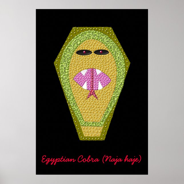 Impression Cobra égyptienne mortelle (Devant)