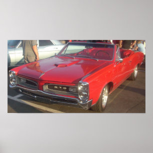 Impression convertible Pontiac GTO 1966