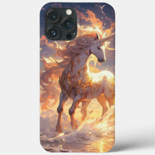 Impression coque iphone en or de cheval rare
