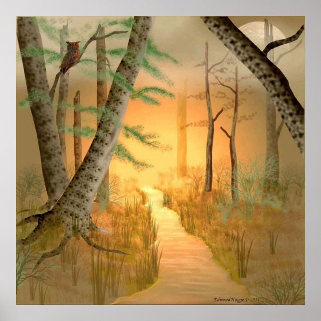 Impression croissante de la mauvaise lune (Devant)