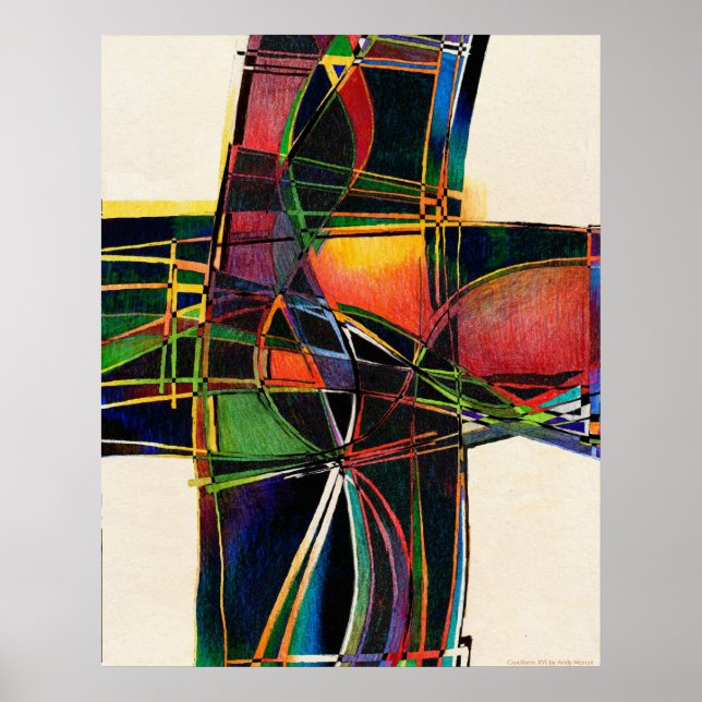 Impression "Cruciform 16" (Devant)