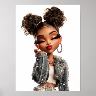 Impression Cutie, Papier pour Affiche de Valeur (S