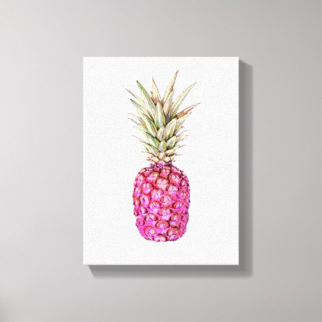 Impression d'ananas rose (Recto)
