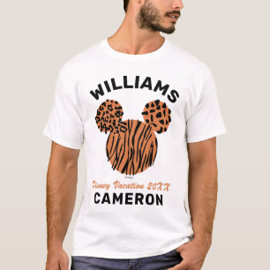 Impression d'animal Mickey T-shirt de vacances e