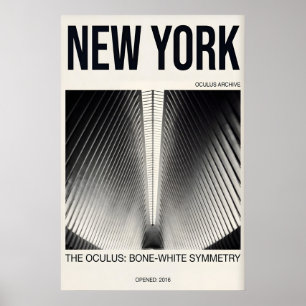 Impression d'architecture de New York Minimaliste
