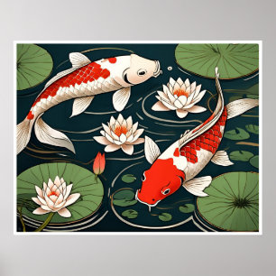 Impression d'archives Koi Carp