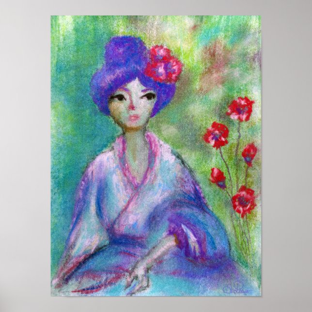 Impression d'archives 'Pretty Geisha' (Matte) (Devant)