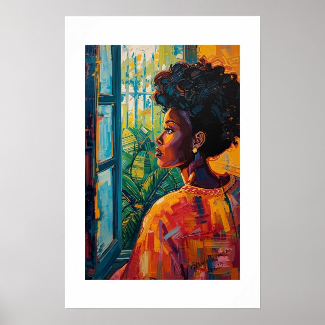 Impression d'art africain (Devant)