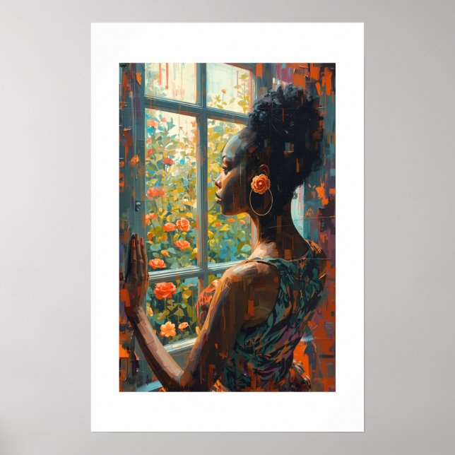 Impression d'art africain (Devant)