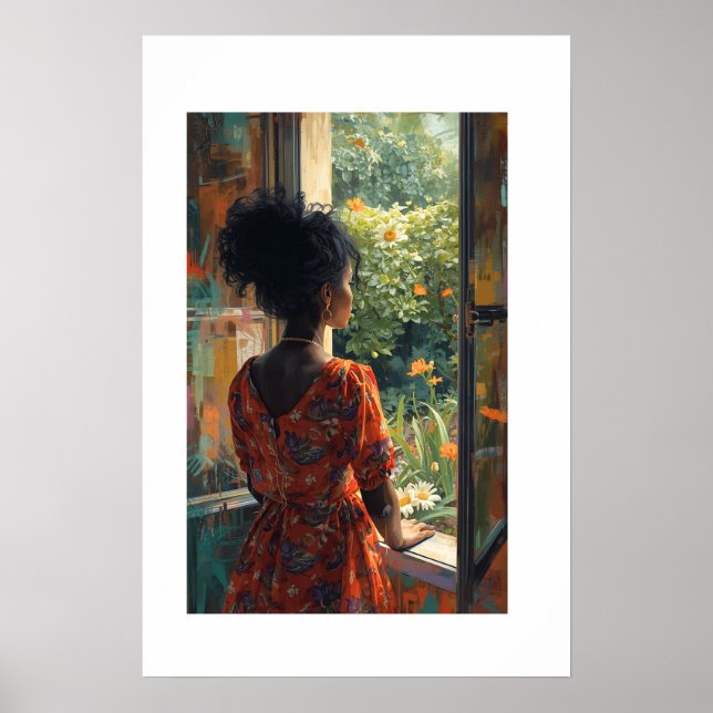 Impression d'art africain (Devant)